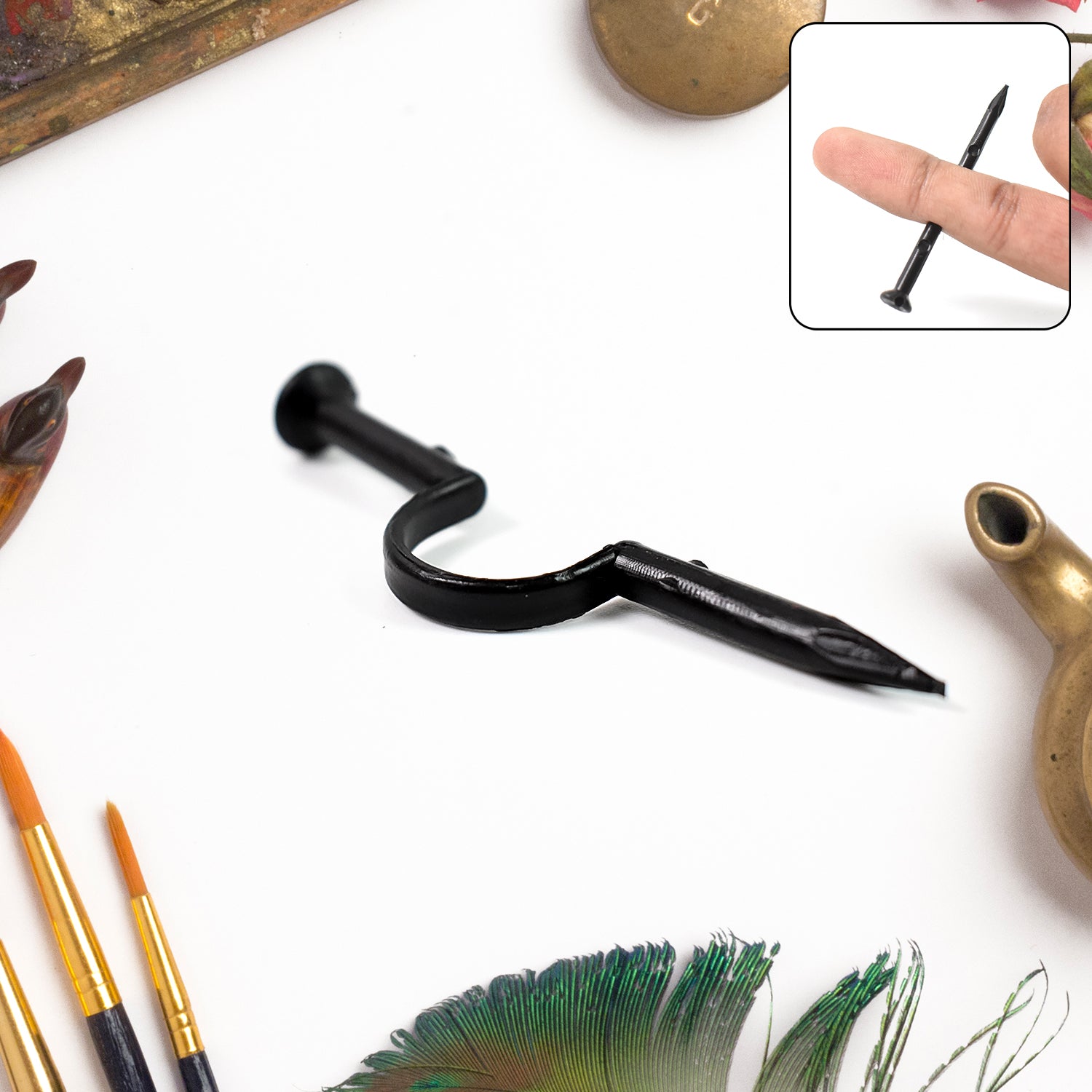 Plastic Magic Nail Toy Prank Magic Fake (1 Pc) Plastic Magic Nail Toy Prank Magic Fake (1 Pc)